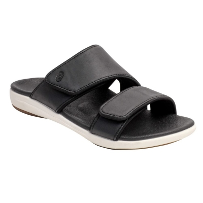 Dép sức khỏe nữ Revitalign Kholo Nuevo Black